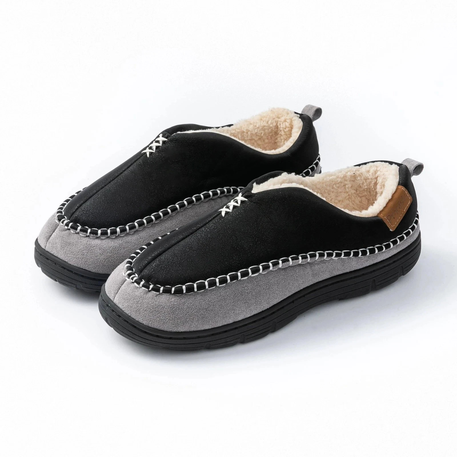 Warm Fur Cosy Indoor Slip On Moccasins Shoes