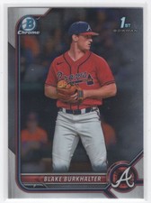 #BDC-10 2022 Bowman Chrome  Blake Burkhalter Braves