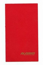 Alaska Airlines Golden Samovar Menu Russian & English Alaska to Russia 1970 s