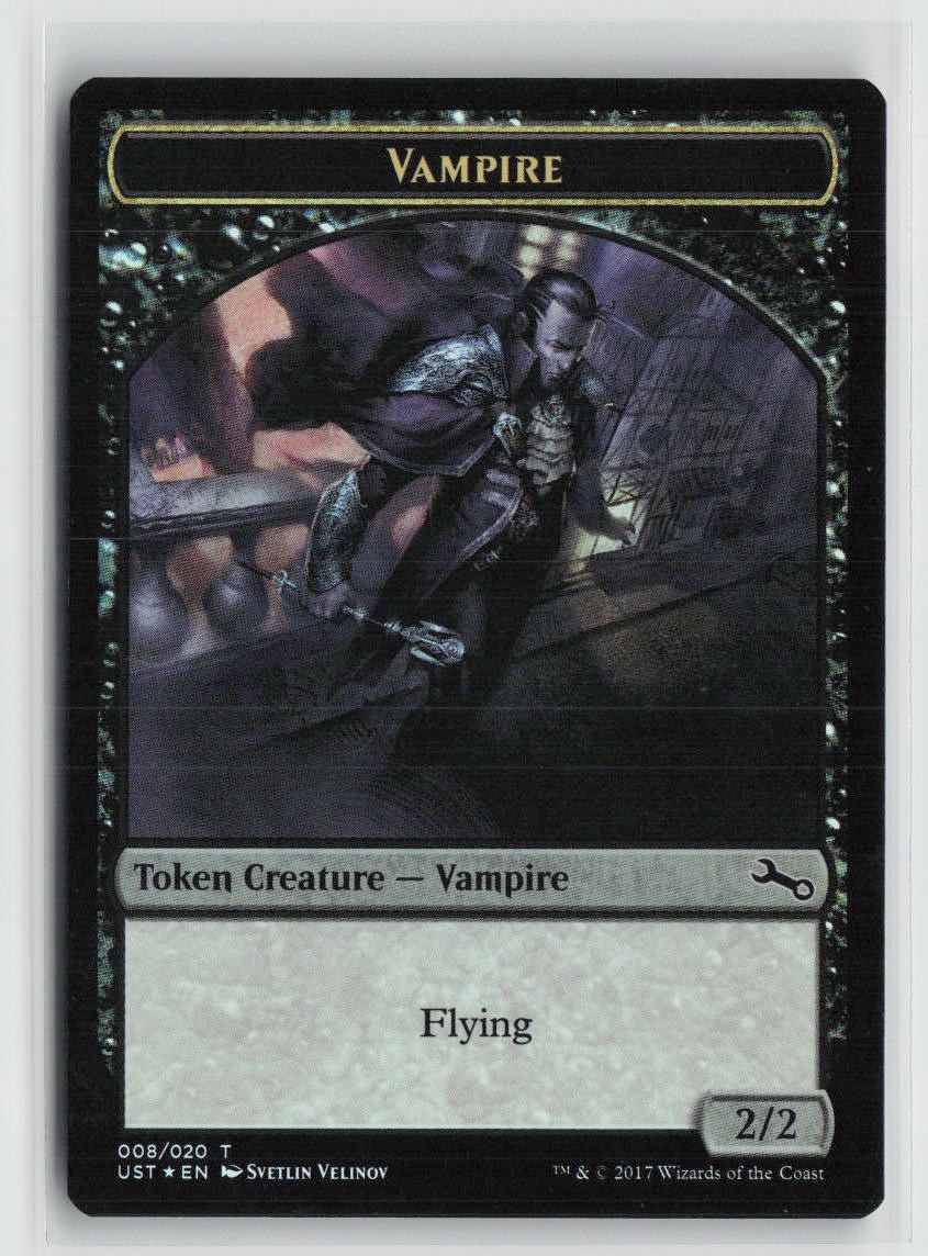 Vampire Token 8 Magic Unstable Token Foil NM