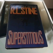Superstitious by R. L. Stine (1995, Hardcover) 1st Edition 1st Printing