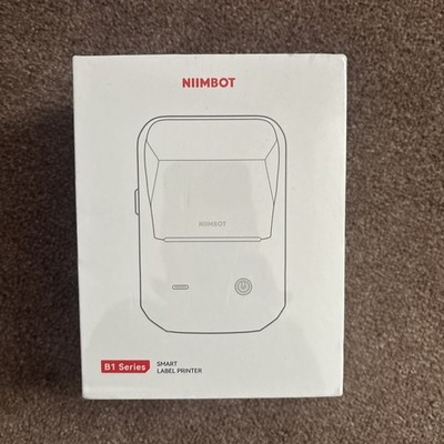 NIIMBOT B1 Thermo Etikettendrucker Maschine | Bluetooth / USB Tintenloser Etikettendrucker