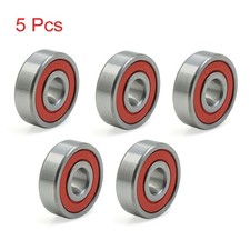 5pcs 6200RS Double Sealed Deep Groove Ball Bearing 10mm x 30mm x 9mm
