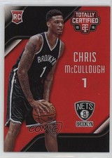 2015 Panini Totally Certified Rookies Mirror Red /149 Chris McCullough Rookie RC