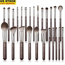 25pcs Professional Makeup Brush Set Synthetic Fiber Face Eye Makeup Tools New