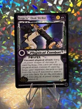 Kogu’s Dual Strike 23 Foil Limited DBZ CCG Bojack Unbound Subset