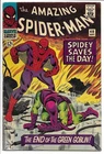 THE AMAZING SPIDER-MAN #40 FN+ 6.5 SILVER AGE MARVEL! END OF THE GREEN GOBLIN!