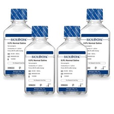 High Purity 0.9 Normal Saline Solution x 4