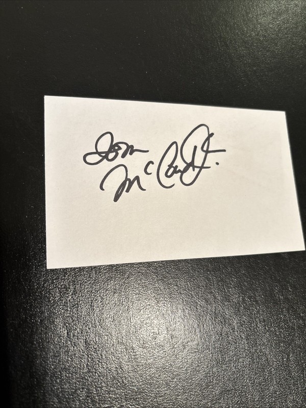 Tom McCarthy, F, ‘79 North Stars, Bruins, 460 NHL Games, HOCKEY INDEX CARD