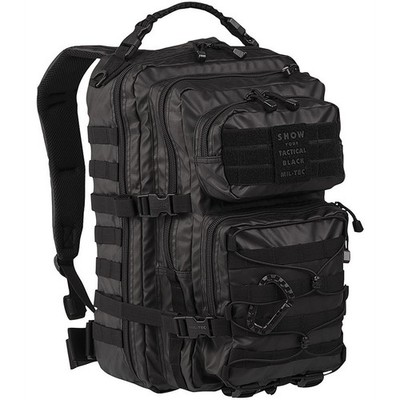 Mil-Tec US Assault Pack large tactical black schwarz Armeerucksack 36 L Rucksack