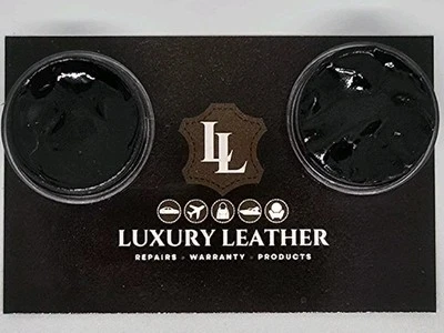 LUXURY LEATHER Lederfüller für Löcher, Risse, Risse und Kratzer *50ml schwarz*