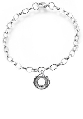 ch124 Rettungsring Boje Konservierer Ton Anhänger am Belcher Armband Fußkettchen Handarbeit