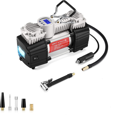 GSPSCN Tragbarer Luftkompressor Pumpe Reifenfüller mit Digitalanzeige DC12V