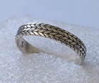 Vintage men's ring sterling silver 925 Size 11 Weight 2.91 g.