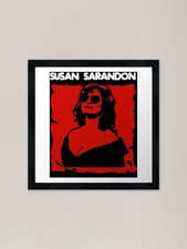 Susan Sarandon as Che Guevara Frame Framed Wall Art Poster Canvas Print Picture Susan Sarandon as Che Guevara Frame Framed Wall Art Poster Canvas Print Picture