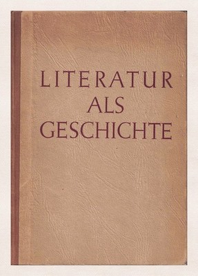 Literatur als Geschichte