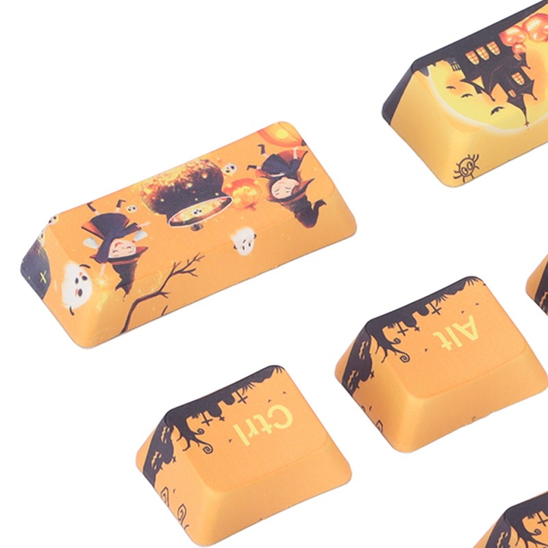 Keyboard Keycaps Halloween Keycaps OEM Height For Most Mechanical Keyboards