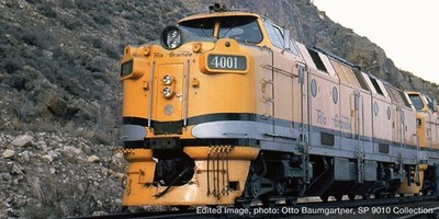 PIKO HO Scale ~ Krauss-Maffei ML4000 Denver & Rio Grande #4001 DCC Sound ~ 97817