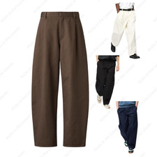 UNIQLO :C Barrel Pants XS-4XL Men 4 Colors Wide 484875 NWT