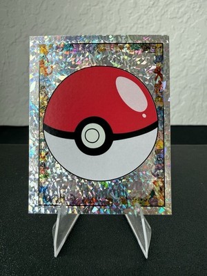 1999 Merlin Pokemon Sticker S24 Pokeball Foil Holo Pokemon