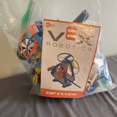HEXBUG VEX Robotics Zip Flyer Launcher Building Set Robots 8+ w/ Manual