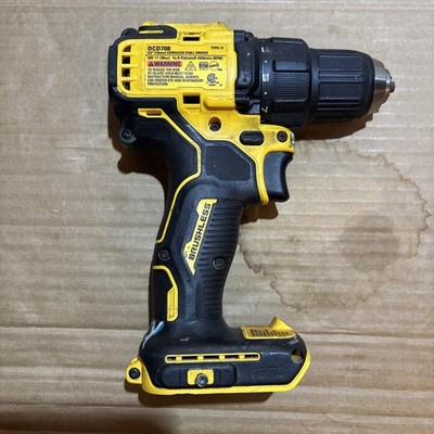 DEWALT DCD708 ATOMIC 20 Volt Max Li-Ion 1/2  Brushless Drill Driver works