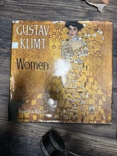 Gustav Klimt Women Art Book Hardcover Near Mint Adele Bloch-Bauer Cover