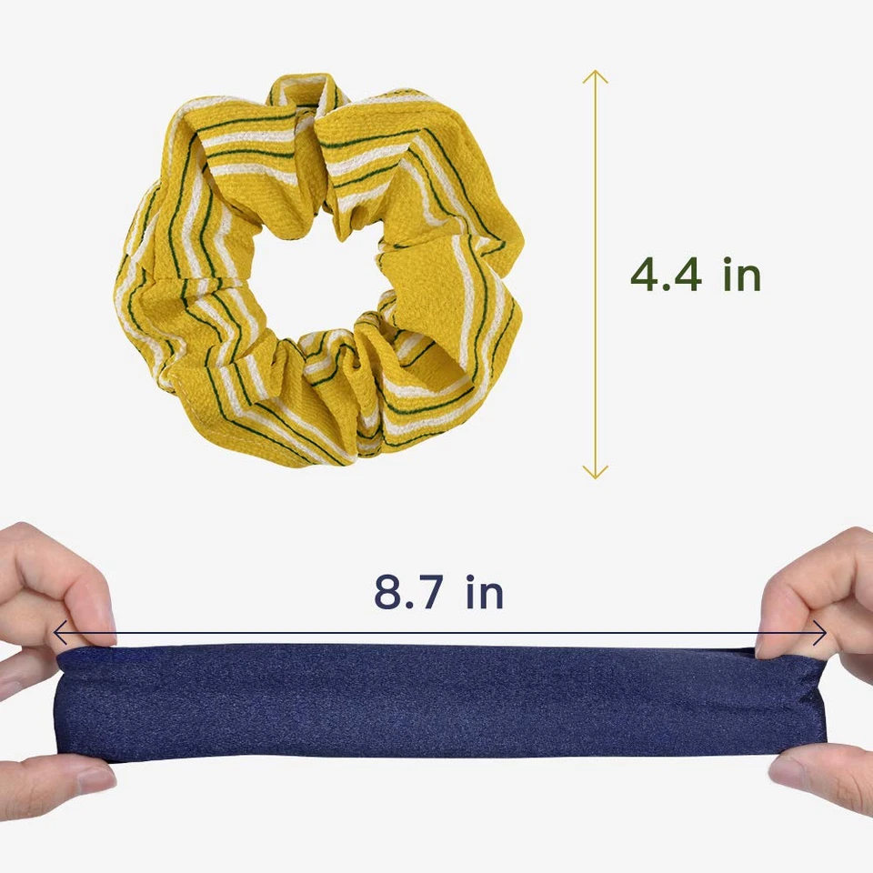 52 Piezas Bandas para Cabello Crujientes de Terciopelo para Mujeres o Niñas, Poni Suave Elástico... Foto 3 de 4