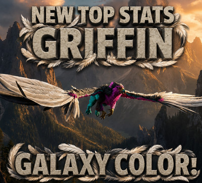 ARK Survival Ascended Galaxy Griffin TOP STATS - PVE