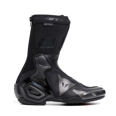 Dainese Axial 2 In Stiefel Schwarz/Schwarz Rennbahn Sport Innen Motorradstiefel...