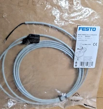 Festo NEBV-Z4WA2L-R-E-2.5-N-LE2-S1 Connecting Cable, ZC 2/2, 2.5m, 8047679 (NEW)