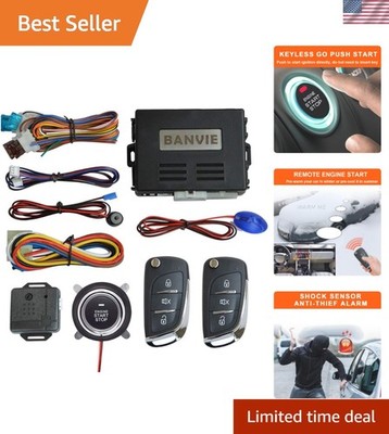 Luxury Keyless Entry & Remote Engine Starter System with Push-to-Start Feature