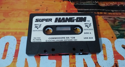 Super Hang On (Electric Dreams 1988) Commodore C 64 (Tape only) works 8-bit