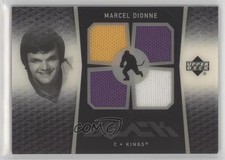 2007-08 Upper Deck Ice UD Black Ice Jerseys Marcel Dionne #BI-MD HOF 06e0