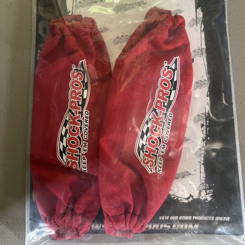 Shock-Pros A106RD Shock Covers Red A106RD 25-10603 7710606 - Picture 5 of 5