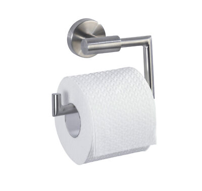 WENKO Toilettenpapierhalter Klopapierhalter Klorollenhalter Edelstahl Bosio WC