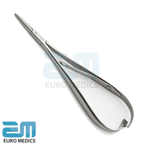 Dental Slim Mathieu Needle Holder Orthodontic Ligature Suturing Clamps Surgical - Picture 3 of 4