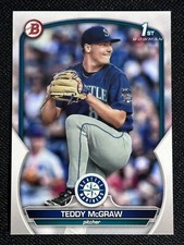 Teddy McGraw 1st Bowman 2023 Bowman Draft # BD-73