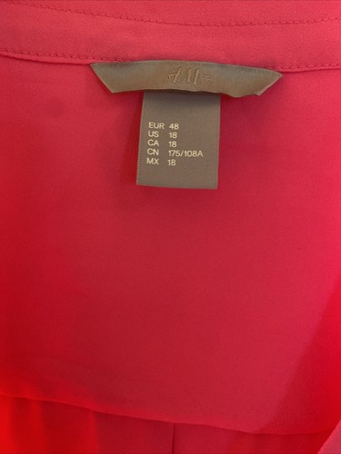 H&M Bluse 48 Pink Neuwertig - Bild 2 von 5