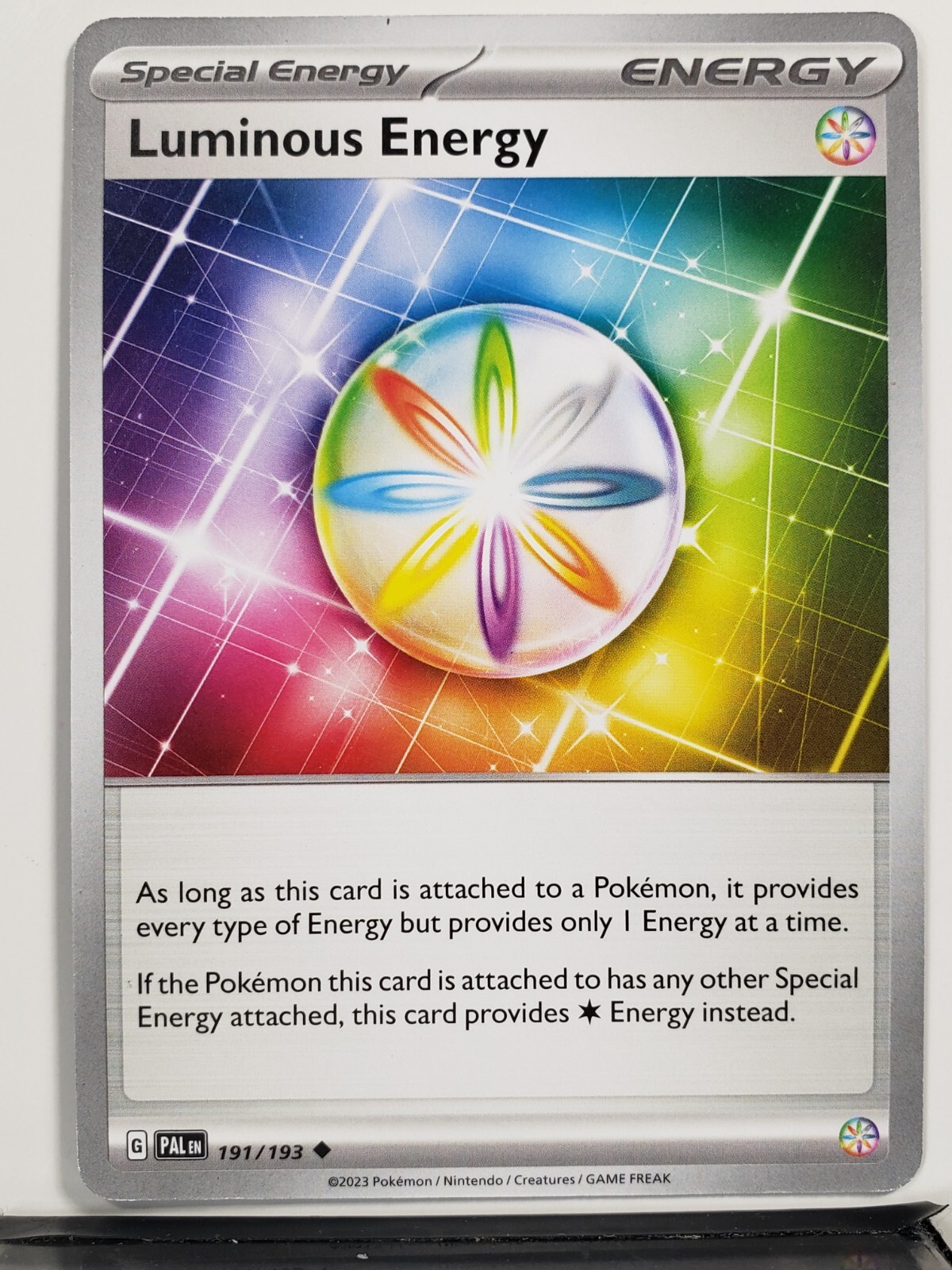 Luminous Energy 191/193 NM - Paldea Evolved Scarlet Violet Pokemon Card