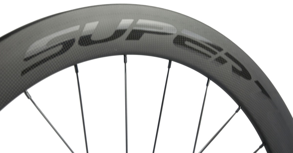 Superteam 60mm Disc Brake Carbon Wheels Road Bike Disc Brake