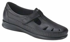 SAS Women's Shoes Roamer Black Many Sizes  Widths FREE SHIPPING New In Box