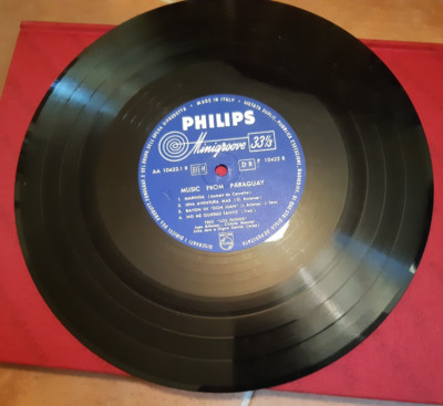 TRIO LOS INDIOS - MUSIK AUS PARAGUAY (33'' PHILIPS 10422 R)