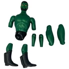 Vintage Super GI Joe Darkon Action Figure w/Boots Half Man Monster 1977 Hasbro