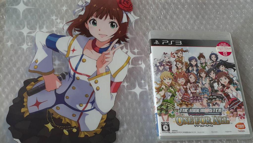 THE IDOLM@STER ONE FOR ALL ポスター アイドルマスター The Idolmaster One For All Ps3 With Original A4 Clear Poster | eBay