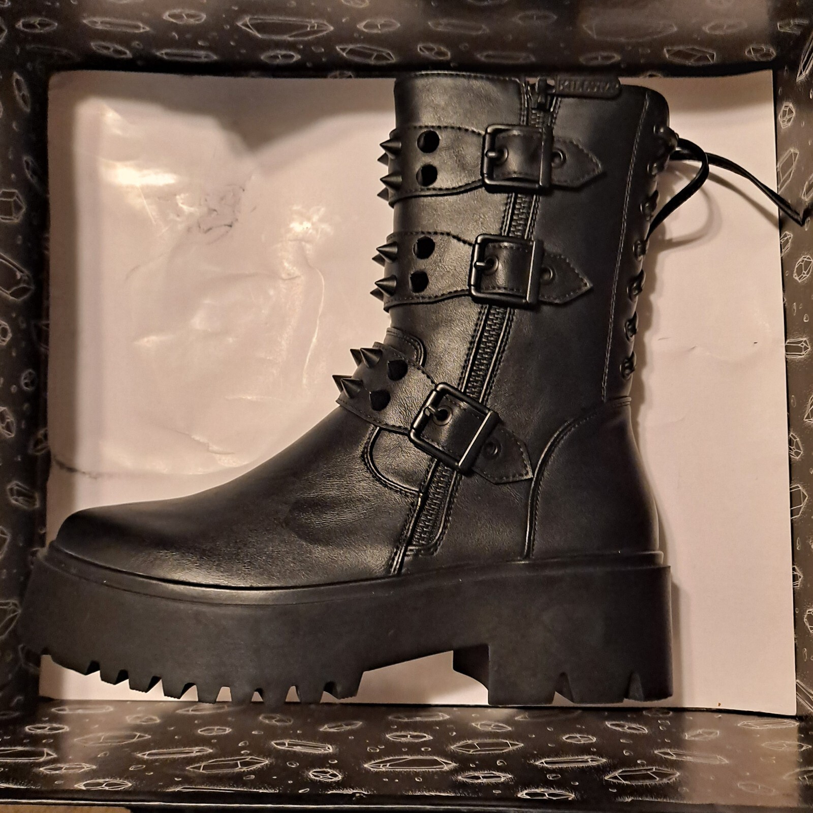 Unisex, Combat boots, Alternative Shoes 