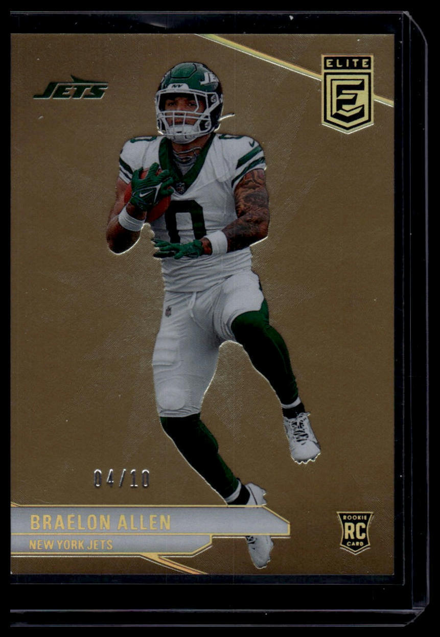 2024 Donruss Elite Braelon Allen #194 Gold 4/10
