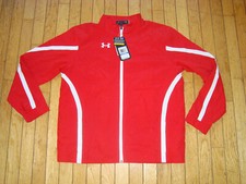 UNDER ARMOUR LOOSE ALLSEASONGEAR FULL ZIP WINDBREAKER BOY'S SIZE YXL BNWT 49.99