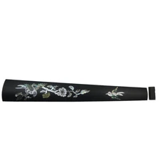 Nice Ebony Violin Fingerboard keyboard, Hand Inlay Pearl Abalone shell Flower