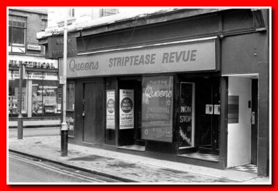 Queen's Striptease Revue Berwick Street professionelles Foto Foto: 12 Zoll x 8 Zoll